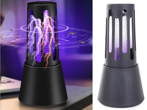 Lampa owadobójcza na komary owady muchy uv skuteczna 5w cicha szczoteczka Lampa owadobójcza na komary owady muchy uv skuteczna 5w cicha szczoteczka