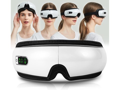 Masażer oczu z podgrzewaniem bluetooth 3 tryby Masażer oczu z podgrzewaniem bluetooth 3 tryby
