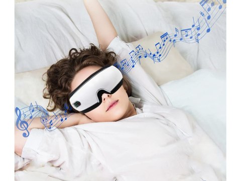 Masażer oczu z podgrzewaniem bluetooth 3 tryby Masażer oczu z podgrzewaniem bluetooth 3 tryby