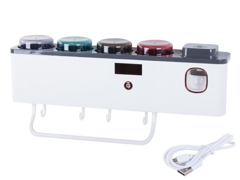 Organizer na szczoteczki kubki dozownik pasty uv Organizer na szczoteczki kubki dozownik pasty uv