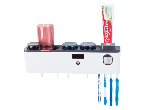 Organizer na szczoteczki kubki dozownik pasty uv Organizer na szczoteczki kubki dozownik pasty uv