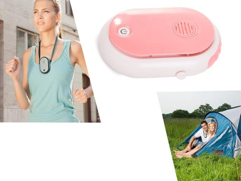 Wentylator wiatrak na szyję wiszący aromatoterapia Wentylator wiatrak na szyję wiszący aromatoterapia
