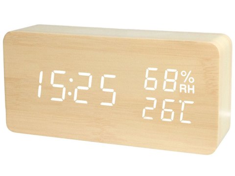 Elektroniczny budzik zegar termometr higrometr usb Elektroniczny budzik zegar termometr higrometr usb