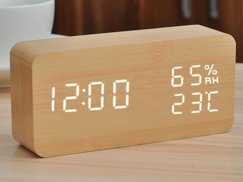 Elektroniczny budzik zegar termometr higrometr usb Elektroniczny budzik zegar termometr higrometr usb