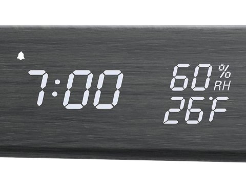 Elektroniczny budzik zegar termometr higrometr Elektroniczny budzik zegar termometr higrometr