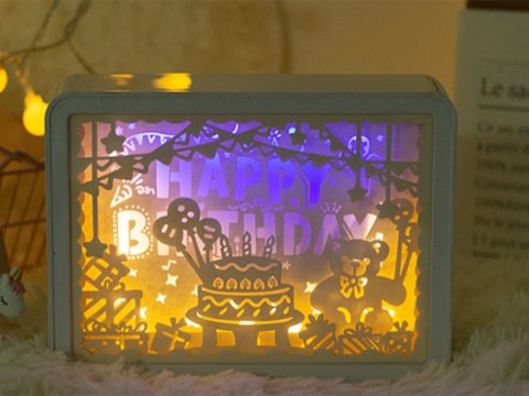 Lampka nocna tablica 3d kolory rgb led pilot dotyk Lampka nocna tablica 3d kolory rgb led pilot dotyk