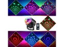 Projektor dyskotekowy kula disco reflektor led rgb