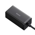 2W1 ŁADOWARKA SIECIOWA GAN5 PRO + HUB KONWERTER HDMI 4K 2X USB-C USB-A CZARNY