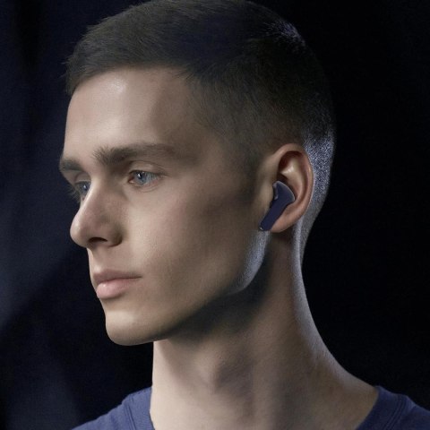 DOKANAŁOWE SŁUCHAWKI BEZPRZEWODOWE TWS BLUETOOTH NIEBIESKI DOKANAŁOWE SŁUCHAWKI BEZPRZEWODOWE TWS BLUETOOTH NIEBIESKI