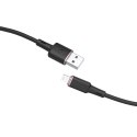 KABEL PRZEWÓD DO IPHONE MFI USB - LIGHTNING 2.4A 1.2M CZARNY