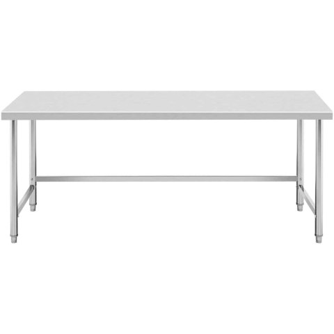 STÓŁ DO KUCHNI STALOWY NIERDZEWNY 200 X 60CM STÓŁ DO KUCHNI STALOWY NIERDZEWNY 200 X 60CM