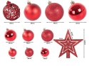 Bombki choinkowe na choinkę 6/4/3 cm zestaw 100szt