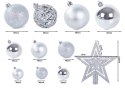 Bombki choinkowe na choinkę 6/4/3 cm zestaw 100szt