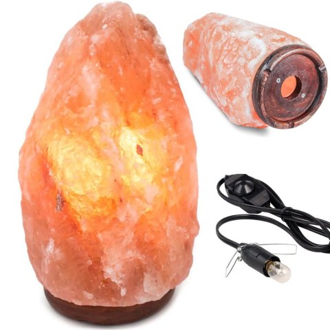 Lampa solna 3-5 kg jonizator sól himalajska duża Lampa solna 3-5 kg jonizator sól himalajska duża