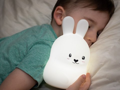 Lampka nocna dla dzieci led królik dotyk rgb pilot Lampka nocna dla dzieci led królik dotyk rgb pilot