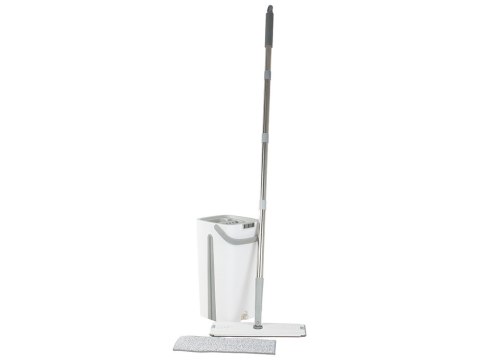 Mop płaski obrotowy dwukomorowy wyciskacz wiaderko Mop płaski obrotowy dwukomorowy wyciskacz wiaderko