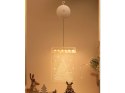 Witraż led 3d na okno ozdoba lampki świąteczne