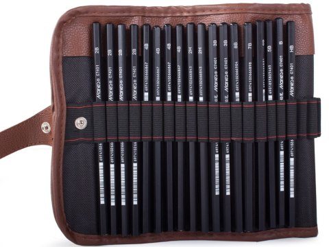 Zestaw do szkicowania rysowania profesjonalny etui Zestaw do szkicowania rysowania profesjonalny etui