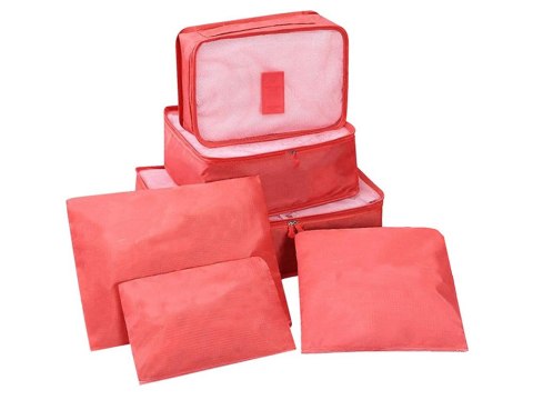 Organizery podróżne do walizki siatki na pranie x6 Organizery podróżne do walizki siatki na pranie x6