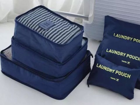Organizery podróżne do walizki siatki na pranie x6 Organizery podróżne do walizki siatki na pranie x6