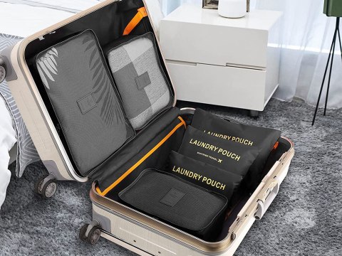 Organizery podróżne do walizki siatki na pranie x6 Organizery podróżne do walizki siatki na pranie x6