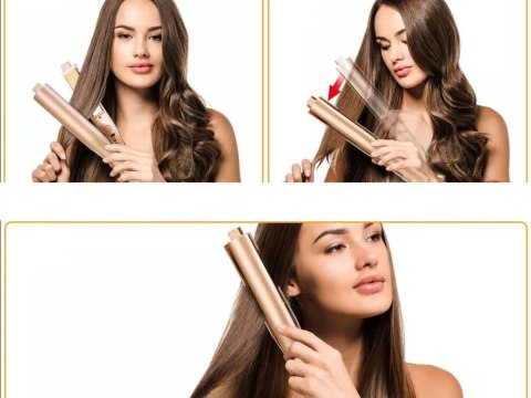 Prostownica do włosów lokówka ceramiczna 2w1 twist Prostownica do włosów lokówka ceramiczna 2w1 twist