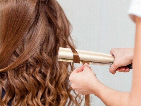 Prostownica do włosów lokówka ceramiczna 2w1 twist Prostownica do włosów lokówka ceramiczna 2w1 twist