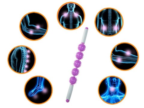 Roller do masażu wałek do ciała obrotowy do pleców Roller do masażu wałek do ciała obrotowy do pleców