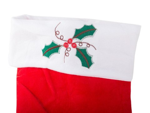 Skarpeta świąteczna na prezenty mikołaja duża Skarpeta świąteczna na prezenty mikołaja duża