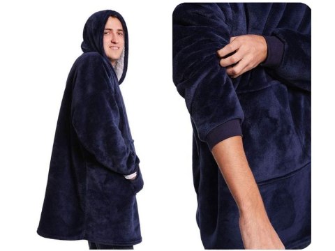 Ciepła bluza koc oversize xxl 2w1 gruba futrzak Ciepła bluza koc oversize xxl 2w1 gruba futrzak