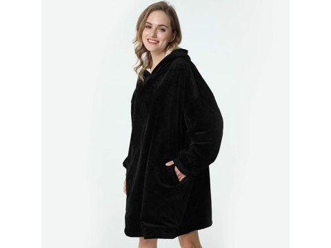 Ciepła bluza koc oversize xxl 2w1 gruba futrzak Ciepła bluza koc oversize xxl 2w1 gruba futrzak