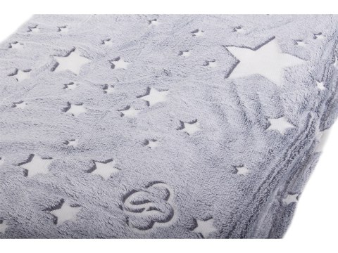 Miękki koc pled narzuta na łóżko świecący 150x180 Miękki koc pled narzuta na łóżko świecący 150x180