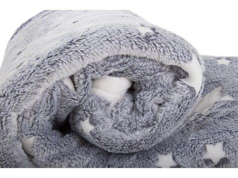 Miękki koc pled narzuta na łóżko świecący 150x180 Miękki koc pled narzuta na łóżko świecący 150x180