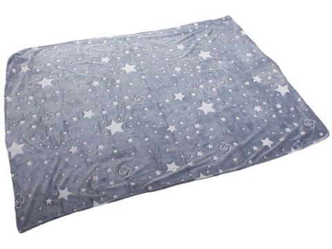 Miękki koc pled narzuta na łóżko świecący 150x180 Miękki koc pled narzuta na łóżko świecący 150x180