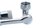 Przedłużka do kranu baterii perlator chrom 1080°