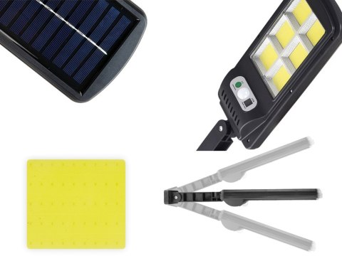 Lampa solarna 96 led z czujnikiem ruchu zmierzchu Lampa solarna 96 led z czujnikiem ruchu zmierzchu