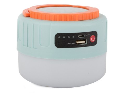Lampka solarna turystyczna na biwak usb led pilot Lampka solarna turystyczna na biwak usb led pilot