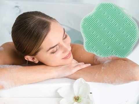 Myjka gąbka szczotka do mycia głowy i ciała masażu Myjka gąbka szczotka do mycia głowy i ciała masażu