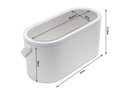 Szkatułka organizer na kosmetyki lustro usb led Szkatułka organizer na kosmetyki lustro usb led
