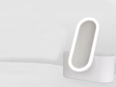 Szkatułka organizer na kosmetyki lustro usb led Szkatułka organizer na kosmetyki lustro usb led
