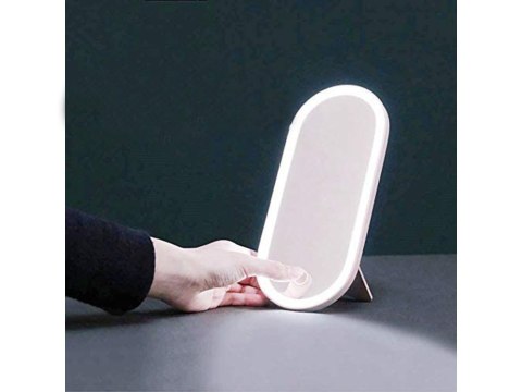 Szkatułka organizer na kosmetyki lustro usb led Szkatułka organizer na kosmetyki lustro usb led