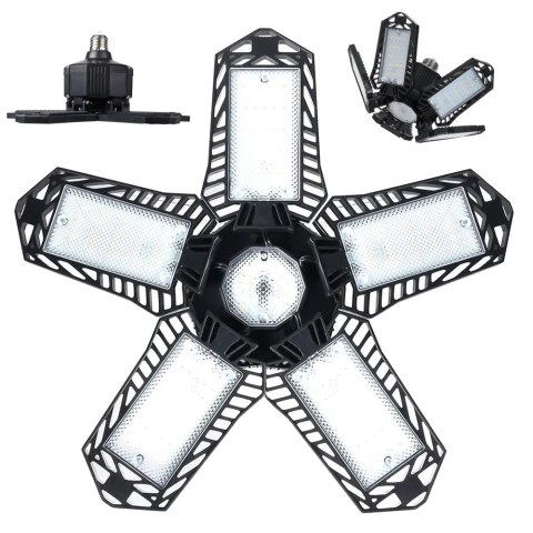 Lampa warsztatowa sufitowa składana led mocna e27 Lampa warsztatowa sufitowa składana led mocna e27