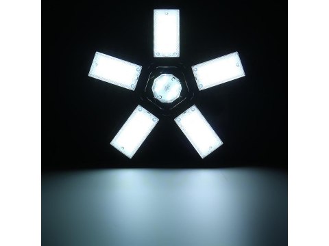 Lampa warsztatowa sufitowa składana led mocna e27 Lampa warsztatowa sufitowa składana led mocna e27