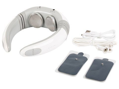 Masażer elektrostymulator szyi karku tens ems 2w1 Masażer elektrostymulator szyi karku tens ems 2w1