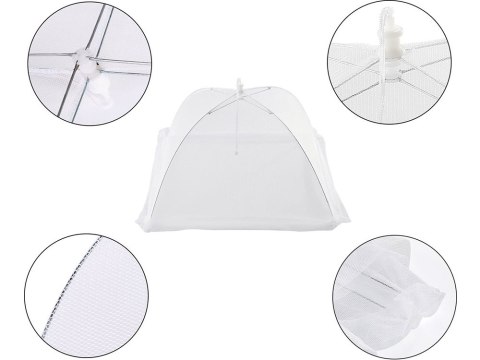 Moskitiera osłona siatka na jedzenie owoce grill ochrona przed owadami 34cm Moskitiera osłona siatka na jedzenie owoce grill ochrona przed owadami 34cm