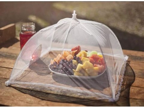 Moskitiera osłona siatka na jedzenie owoce grill ochrona przed owadami 34cm Moskitiera osłona siatka na jedzenie owoce grill ochrona przed owadami 34cm