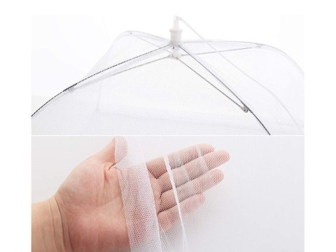 Moskitiera osłona siatka na jedzenie owoce grill ochrona przed owadami 40cm Moskitiera osłona siatka na jedzenie owoce grill ochrona przed owadami 40cm