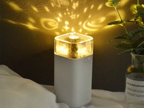 Nawilżacz powietrza projektor gwiazd lampka nocna Nawilżacz powietrza projektor gwiazd lampka nocna