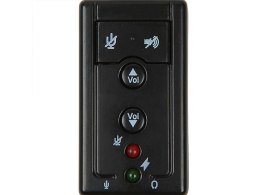 Karta dźwiękowa usb 7.1 mikrofon słuchawki jack