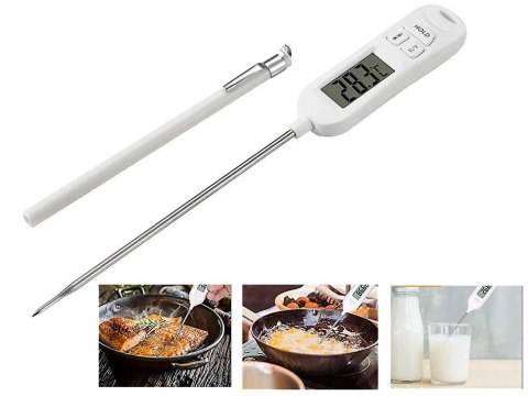 Termometr kuchenny lcd cyfrowy sonda mięsa wina Termometr kuchenny lcd cyfrowy sonda mięsa wina